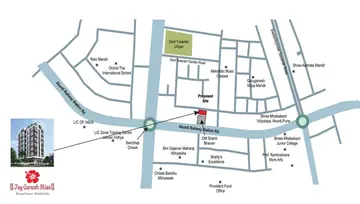 Location of Jay Ganesh Bliss - Image 105070