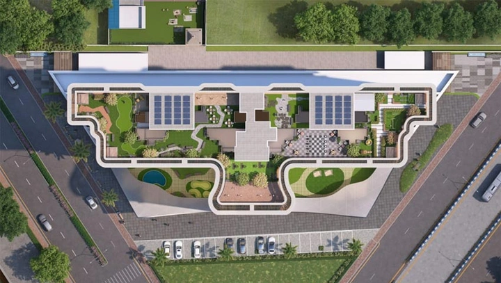 Master Plan of Jhamtani Ace Atmosphere in Ravet, Pune - Image 105524