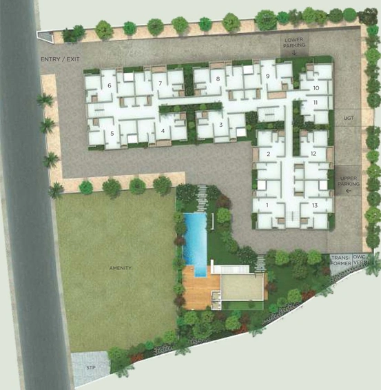 Master Plan of Rohan Leher 3 in Baner, Pune - Image 105149