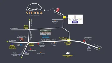 Location of Bright Katraj Sierra - Image 105354