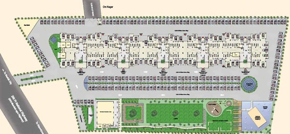 Master Plan of Samraat Vrindavan in Panchavati, Nashik - Image 147404