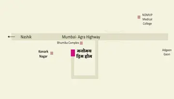 Location of KB Manomay Dream Homes - Image 162359