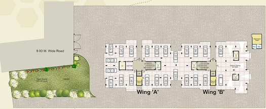 Master Plan of KB Manomay Dream Homes in Adgaon, Nashik - Image 162360