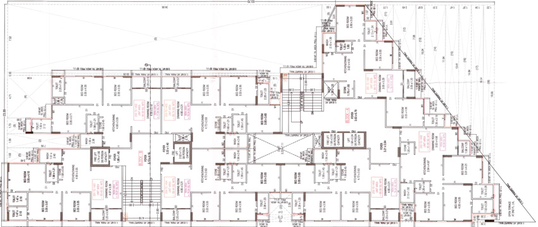 Floor Plan of Blue Ocean in Koba, Gandhinagar - Image 105195