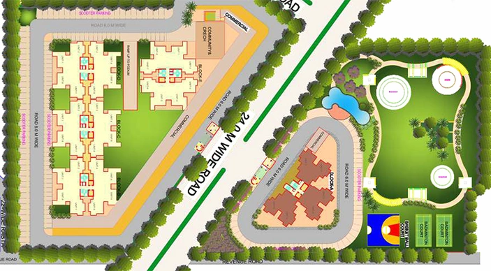 Master Plan of Zara Rossa in Dwarka Expressway, Gurgaon - Image 188909