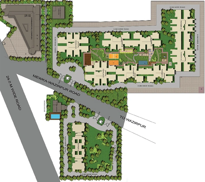 Master Plan of GLS Avenue 51 in Sector 92, Gurgaon - Image 193860