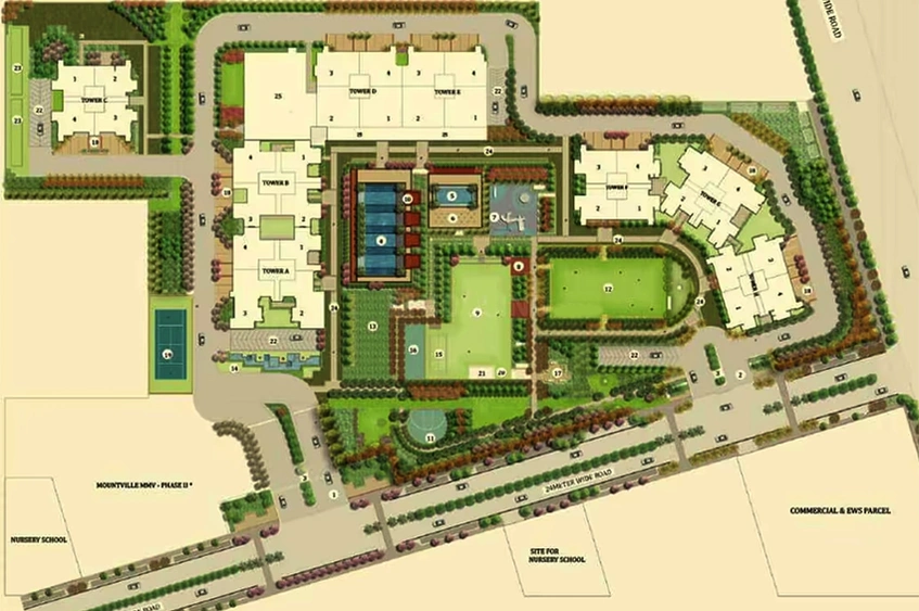 Master Plan of Mapsko The Icon 79 in Sector 79, Gurgaon - Image 189622