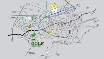Location of Signature Global Golf Greens - Image 188953