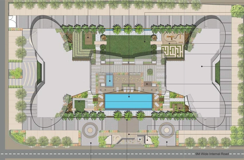 Master Plan of GM Kenjale Emirus in Baner, Pune - Image 105647