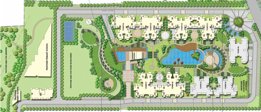 Master Plan of M3M Sierra 68 in Sector 68, Gurgaon - Image 187847
