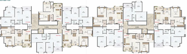 Floor Plan of RD Prathamesh Park in Makhmalabad, Nashik - Image 165242