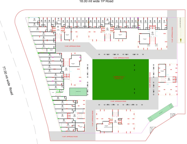 Master Plan of Stavya Sky in Palaj, Gandhinagar - Image 105434