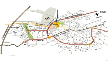 Location of Ramprastha City - Image 188774