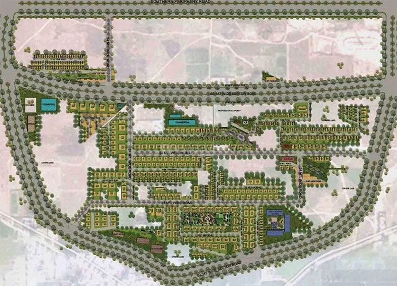 Master Plan of BPTP Astaire Gardens in Sector 70A, Gurgaon - Image 189110
