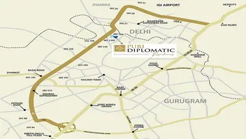 Location of Puri Diplomatic Residences - Image 188334