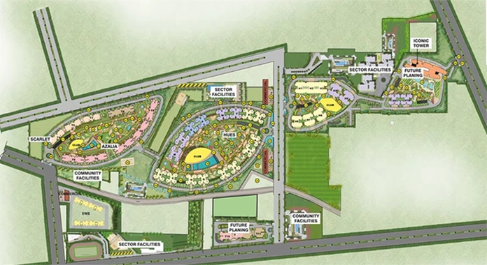Master Plan of Supertech Azalia in Sector 68, Gurgaon - Image 188940