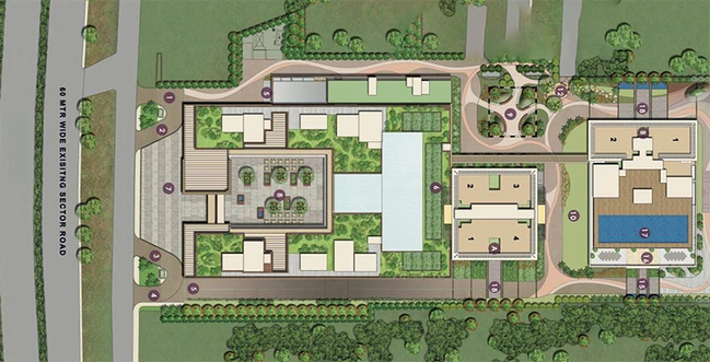 Master Plan of Conscient Elevate Reserve in Sector 62, Gurgaon - Image 189502