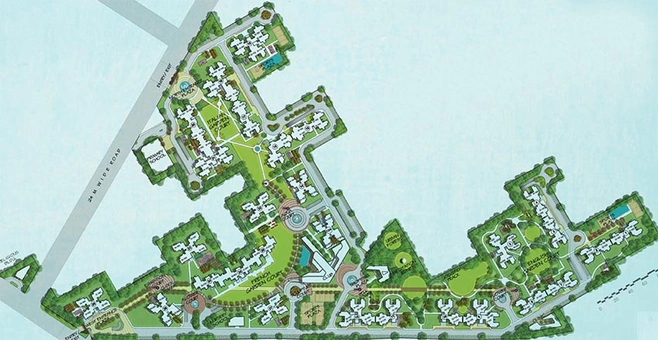 Master Plan of Orris Greenopolis in Sector 89, Gurgaon - Image 188118