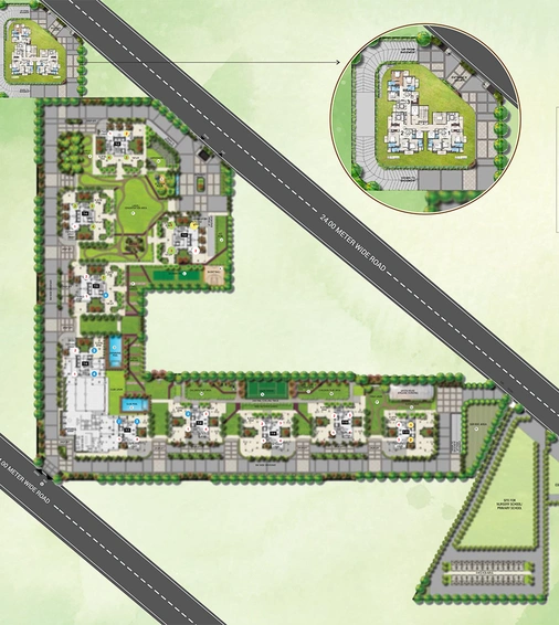 Master Plan of SS Kiavasa in Sector 83, Gurgaon - Image 189084