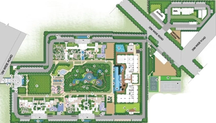 Master Plan of Godrej Vrikshya in Sector 103, Gurgaon - Image 187552