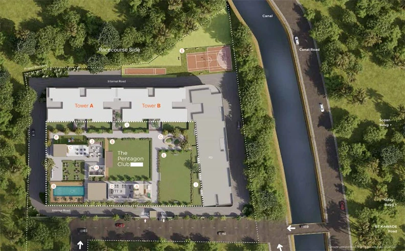 Master Plan of SKYi 5 Racecourse in Wanowrie, Pune - Image 105615