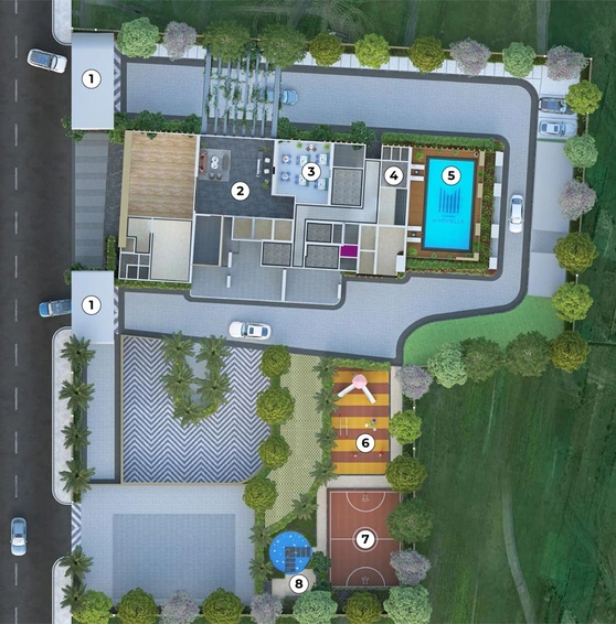 Master Plan of Platinum Marvelle in Balewadi, Pune - Image 105466