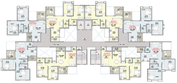 Floor Plan of Jhala Rajyog Annexe in Sinhagad Road, Pune - Image 105628