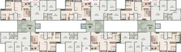 Floor Plan of Shree Moraya Park in Nashik Road, Nashik - Image 161110