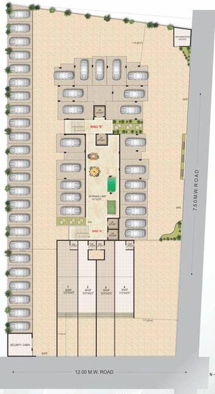 Master Plan of Radhe Govinda Park in Pathardi Phata, Nashik - Image 161191