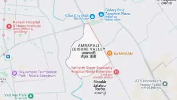 Location of Amrapali Leisure Valley - Image 173572