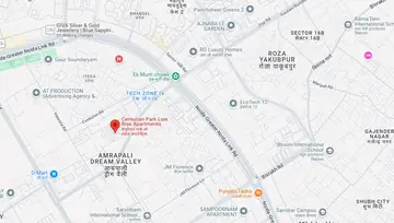Location of Amrapali Centurian Park Low Rise - Image 173566
