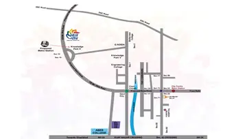 Location of Ajnara Sports City - Image 173642