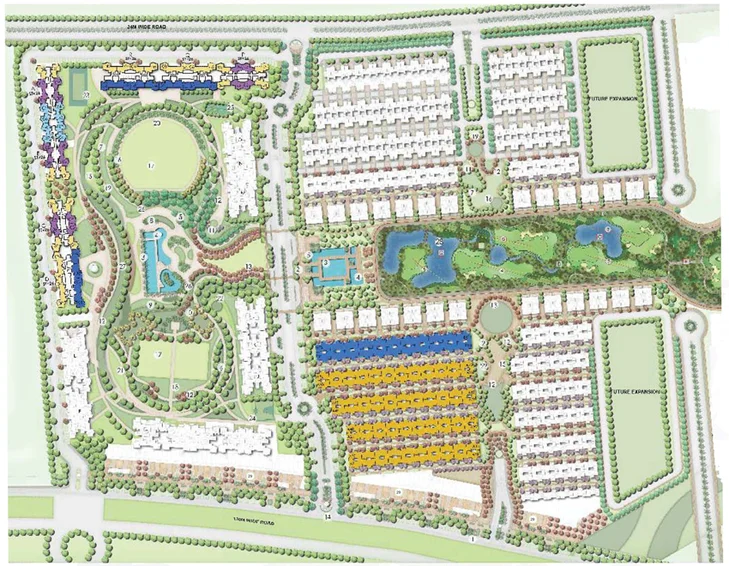 Master Plan of Ajnara Sports City in Greater Noida West, Greater Noida - Image 173644