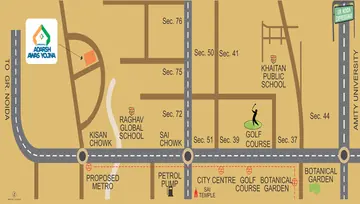 Location of Amrapali Adarsh Awas Yojana - Image 173649
