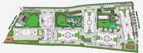 Master Plan of Pride Aashiyana in Dhanori, Pune - Image 105544