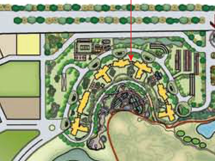 Master Plan of Aims AMG Resi Complex in Sector 75, Noida - Image 173686