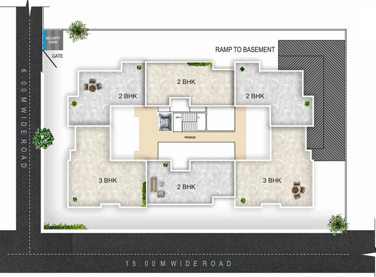 Master Plan of Dattu Suryayug Lotus in Bhosari, Pune - Image 105695
