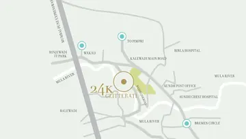 Location of Kolte Patil 24K Glitterati - Image 105760