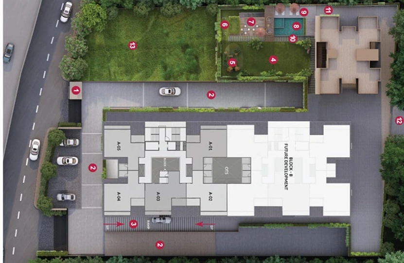 Master Plan of Arvind Elan in Kothrud, Pune - Image 199787