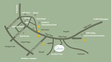 Location of Kolte Patil Cilantro - Image 105779