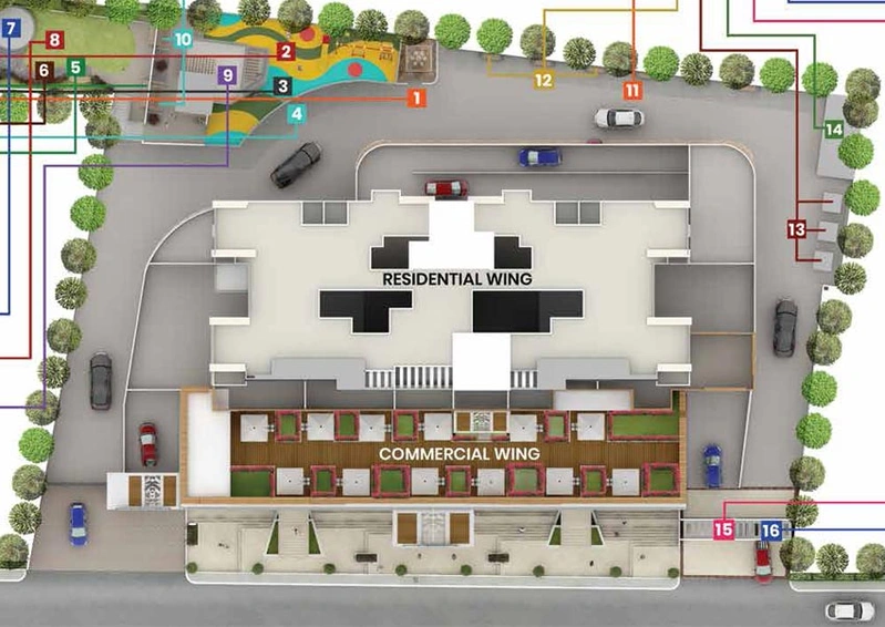 Master Plan of Raghunandan Kasturi in Kondhwa, Pune - Image 105949