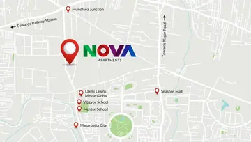 Location of Magarpatta Nova 2 - Image 184023