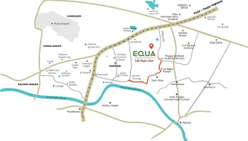 Location of Kolte Patil Equa - Image 105980