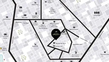 Location of K Raheja Galaxy - Image 105813