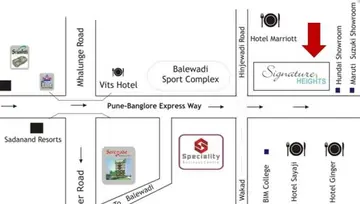 Location of Shroff Signature Heights - Image 182586