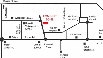 Location of Aditya Comfort Zone - Image 183710