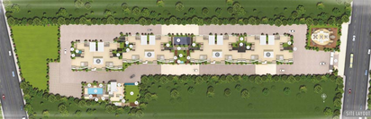 Master Plan of Yuvraj Rajgruhi Residency in Kondhwa, Pune - Image 105840
