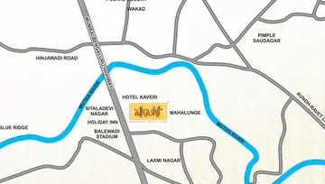 Location of Paranjape Athashri Synergy - Image 184045