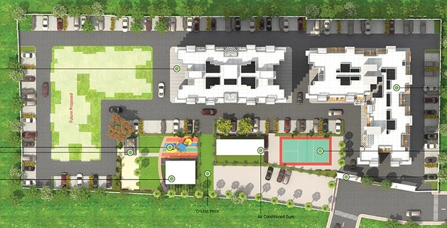 Master Plan of Lushlife Impero in Handewadi, Pune - Image 183953