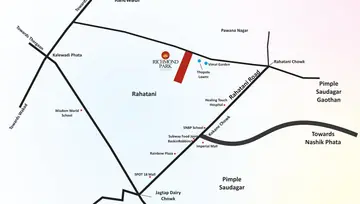 Location of Paranjape Richmond Park - Image 181897